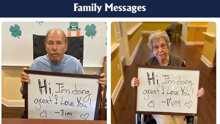 Seniors Family Messages