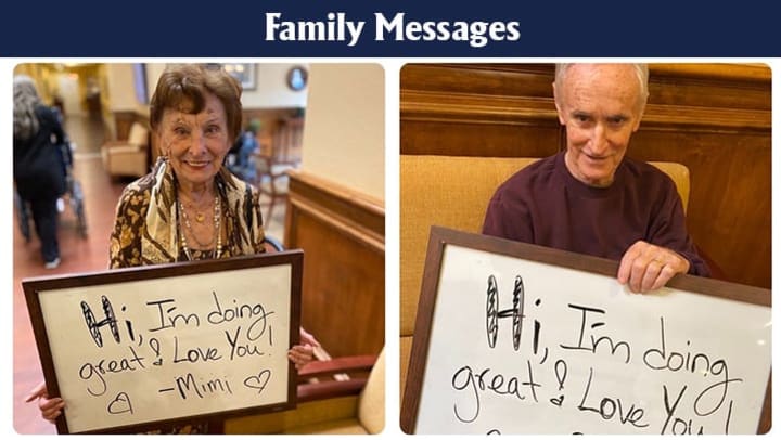 Family White Board Messages 4